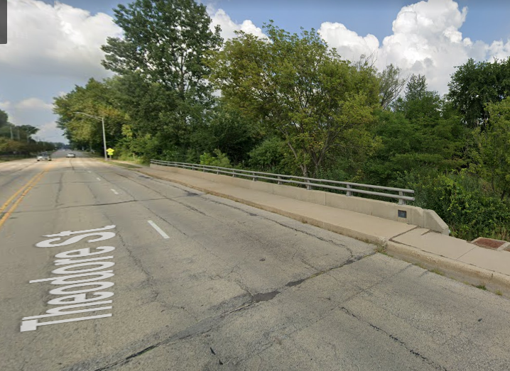 Theodore Street Bridge in Joliet